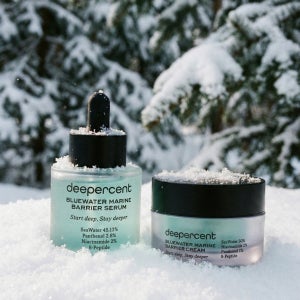 딥퍼센트 블루워터 마린 베리어 세럼 & 크림 세트