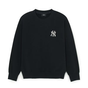 [MLB] 뉴이어 홀스 그래픽 오버핏 맨투맨 NY (Black) 3AMTQ0161