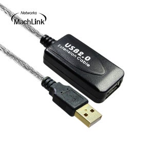 마하링크 USB 2.0 연장 리피터 케이블 ML-U2R 20m, 1개