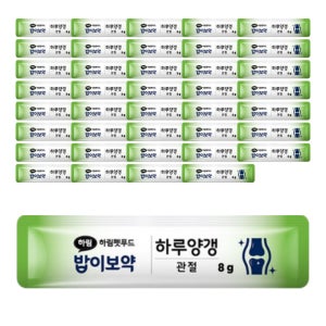 하림펫푸드 밥이보약 DOG 하루양갱 관절, 8g, 40개