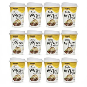 Golden Life 프랜치 바닐라향 카푸치노 달콤하고 간편 커피 23g, 12개