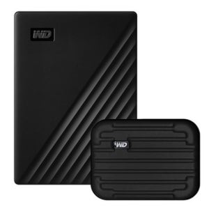 WD My Passport 휴대용 외장하드 + 파우치 5TB 블랙