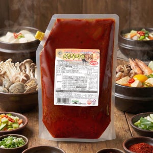업소용 식당용 가게용 찌개 만능 양념 소스 다대기 순두부찌개, 5kg, 1개