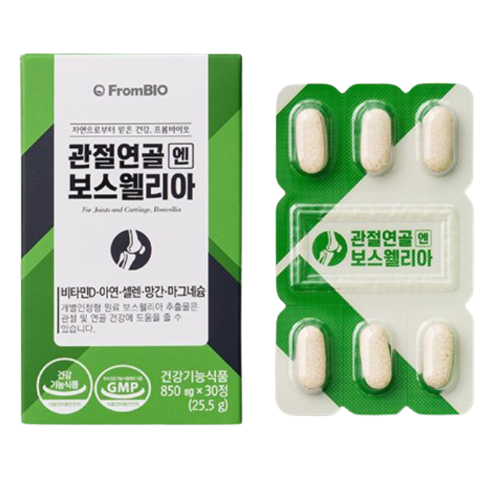 <b>프롬바이오</b> 관절연골엔 보스웰리아 30정 [1개]