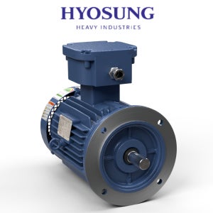 효성내압방폭모터 10마력 7.5KW 4극 Exd IIB T4 EFF132M 220/380V