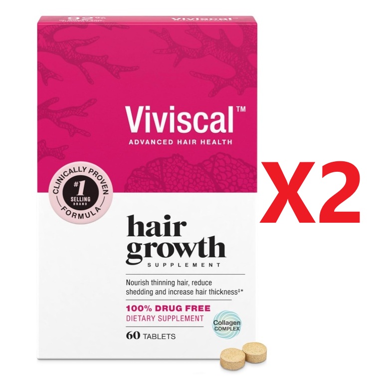 <b>비비스칼 여성</b> 우먼 모발 헤어 그로스 60정 2개