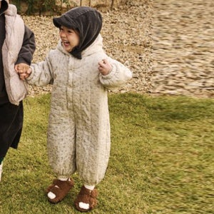 노멀플레이 잔꽃올바디수트 25겨울 유아 아동 여아 수트