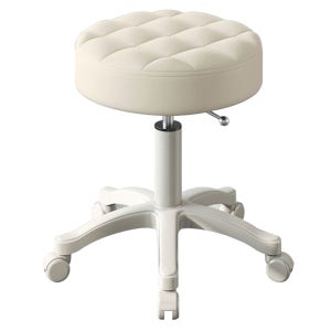 미용 진찰 시술용 의자 원형 회전스툴 진료 실험실 작업 보조 카운터 시술 네일 이동식