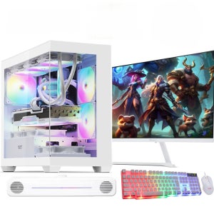 CM컴퓨터 게이밍 올인원 풀셋 컴퓨터 셋트 배틀그라운드 발로란드 디아블로 영상편집