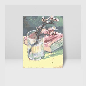 빈센트 반 고흐 꽃이 만발한 아몬드나무 DIY 명화 취미 그림그리기 중형 대형 특대형