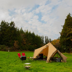 제드 킹돔 티피텐트 3인용 실리콘 75D 경량 육면체 벤틸 시트 포함