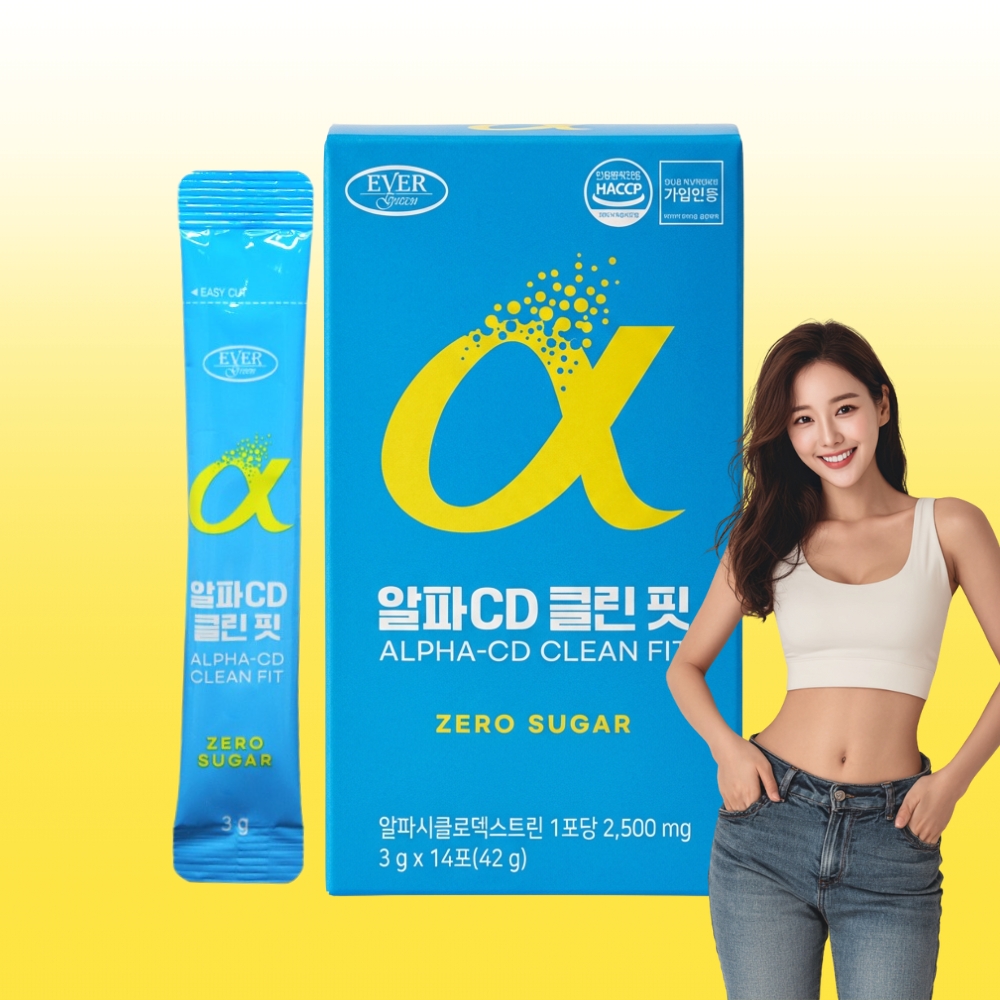 알파시디 알파CD 제로슈가 알파cd 다이어트보조제 14포, 1개