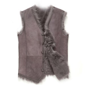 겨울 남자 털조끼 양복 겨울남성 경량 캠핑 캐주얼 조끼 그레이 170/48/L