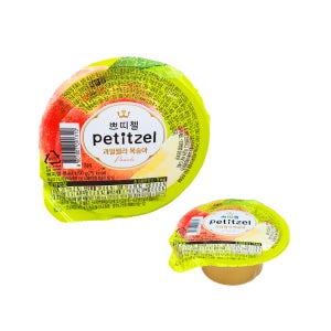 쁘띠첼 과일젤리 복숭아 90g, 60개