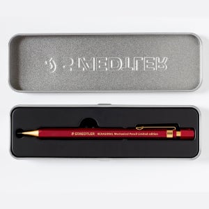 스테들러 헥사고날 샤프 0.5mm 버건디 한정판