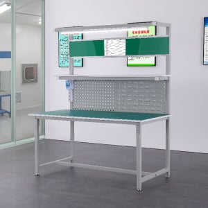 서스테이블 2단 작업다이 실험실 작업 다이 공구 정전기 A. 120x60x180 단면