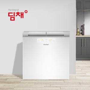 위니아 딤채 153L 뚜껑형 김치냉장고 EDL16KBWAWT 화이트계열 방문설치 폐가전수거