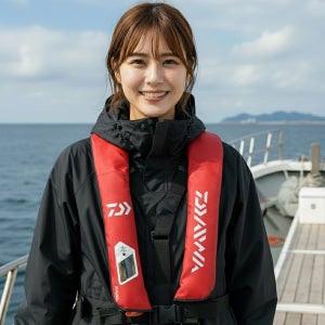 다이와 구명조끼 자동팽창식 구명복 DF-9103