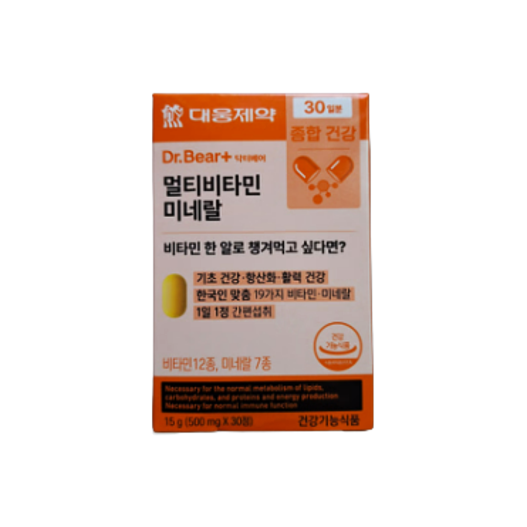 <b>대웅제약</b> 멀티비타민 <b>미네랄</b> 30정