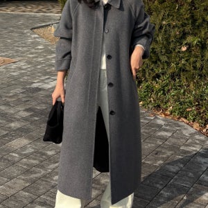 그레이 캐시 울 맥코트