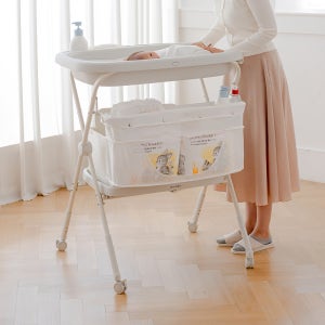 리뗀클로르 기저귀 갈이대 접이식 아기 기저귀 교환대 정리함