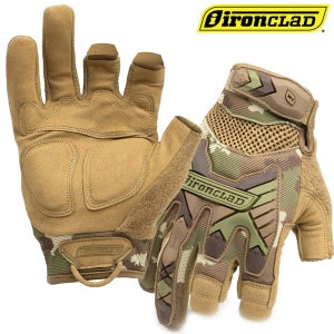 Ironclad 진동/충격방지장갑 tactical CAMO 3컷 진동방지 작업장갑