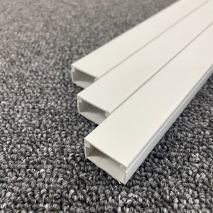 사각 백색 전선몰딩 4호