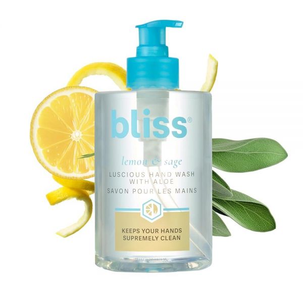 Bliss Lemon <b>Sage 알로에</b>가 함유된 Luscious 핸드 워시 코코넛 오일 비타