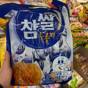 크라운 참쌀 누룽지 매콤간장맛 216g