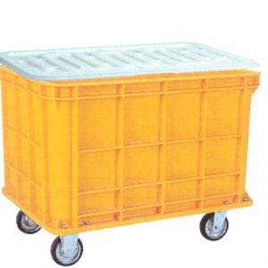 국내산 대형운반상자 엔피씨 국내산 대차 NJB-400A(바퀴있음)