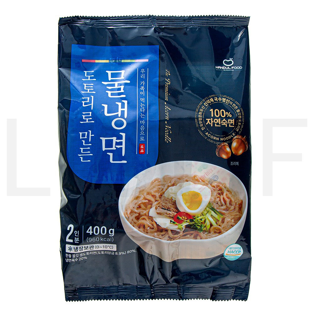 한둘 도토리로 만든 물냉면 성분 분석