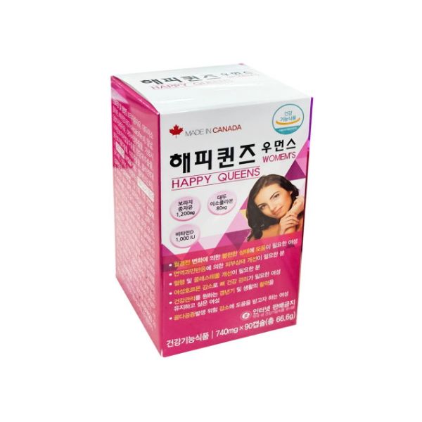 <b>피디에이치아이엔씨</b> 대두 이소플라본 아마씨앗추출물 석류추출물 90정