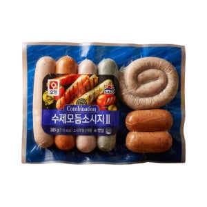 [냉동] 사조오양 수제 모듬 소세지 ll 385g