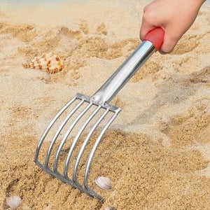 듀라맥스 해루질 5발 조개 갈퀴 호미 조개호미