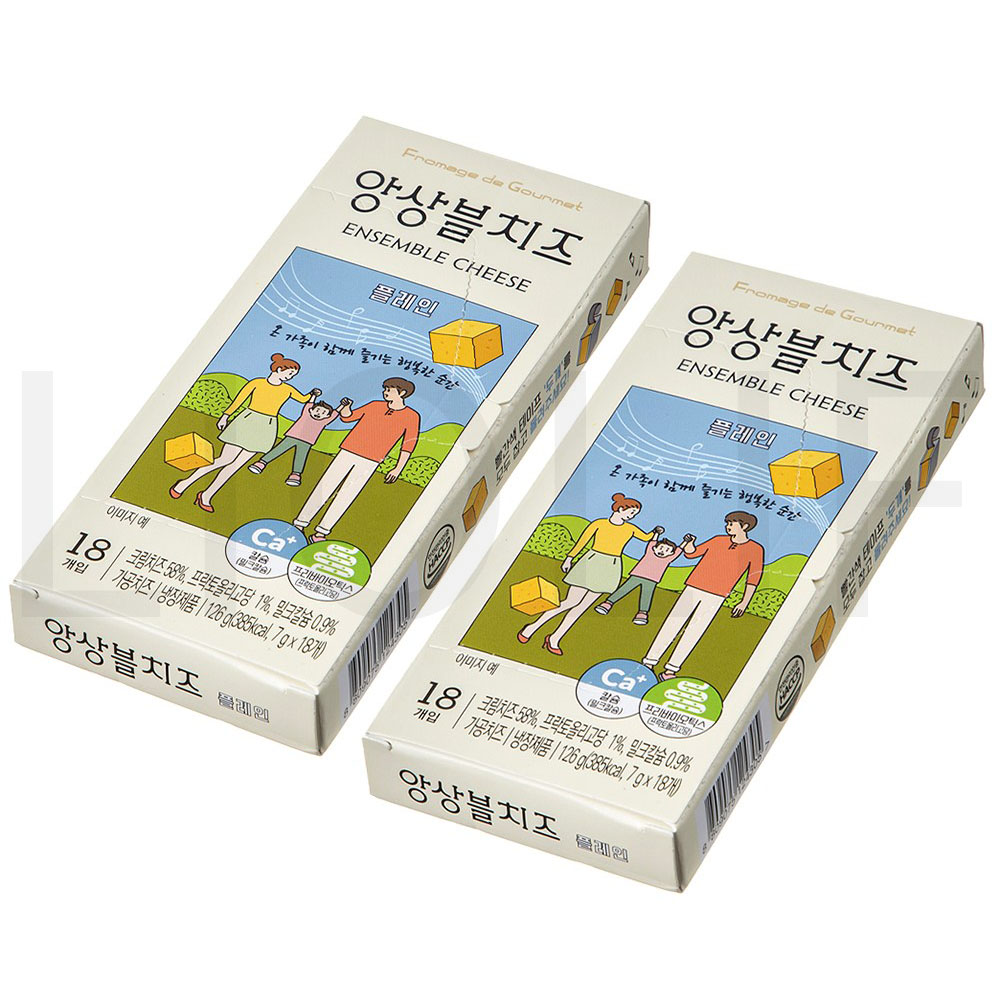 앙상블 치즈 플레인 성분 분석