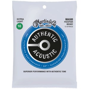 Martin MA500 Phosphor Bronze Extra Llight 12현 마틴 어쿠스틱 통기타 스트링