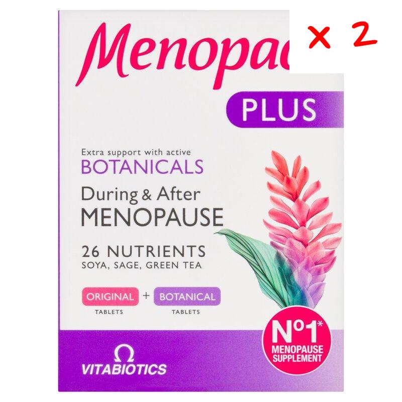 Vitabiotics 비타바이오틱스 <b>메노페이스</b> 플러스 비타민 미네랄 듀얼 팩 2개