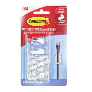 3M 코맨드17301 전선용클립 중 클립4 테이프5