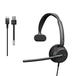 EPOS 화상회의를 위한 USB 유선 헤드셋 Impact 430T 한쪽귀형