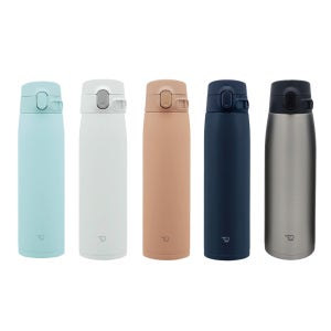 조지루시 컵 타입 원터치 텀블러 등산 보온 보냉 병 코끼리 물병 720ml