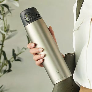 조지루시 컵 타입 원터치 텀블러 등산 보온 보냉 병 코끼리 물병 830ml