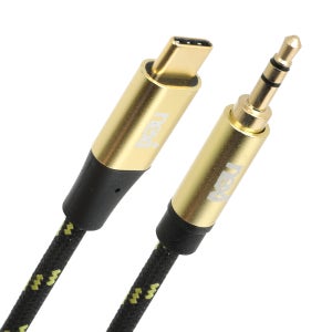 NEXI USB C타입 to AUX 케이블 C to 3.5mm 스피커선 1m, 1개