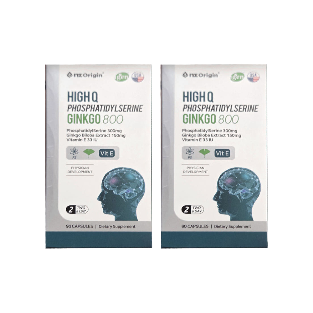 하이큐 90캡슐 highq 포스파티딜세린 징코800 엔젯오리진 2개