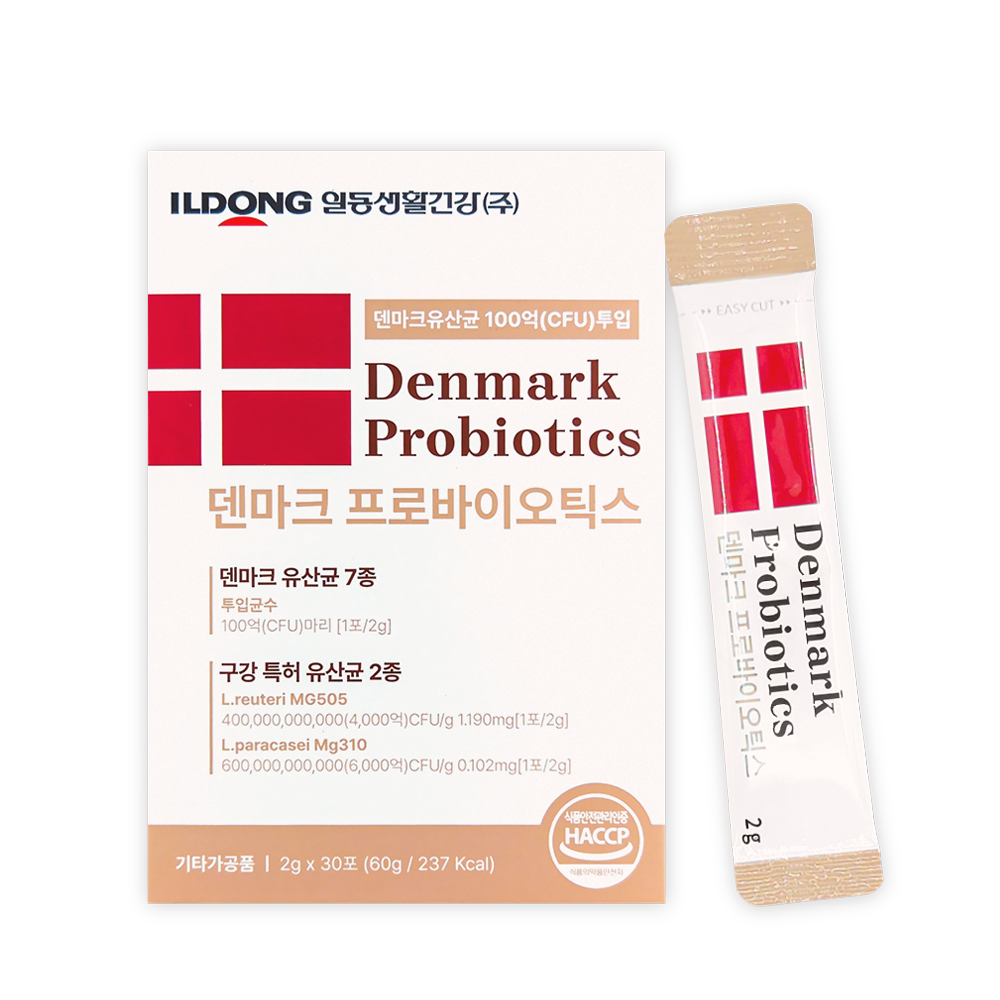 덴마크 구강유산균 잇몸 30포 생유산균