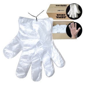 주유소 대용량 비닐장갑 클린셀프 1회용 위생 위생장갑 10000 박스 업소