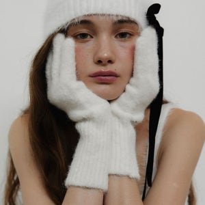 [N 단독 연말 선물 세트] 러브미몬스터 마일드 윈터 머플러 + 장갑 세트_2COL (L254NST010)