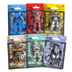 메가배틀 변신 6종 합체로봇 남아 키즈 로보트 장난감 세트 선물