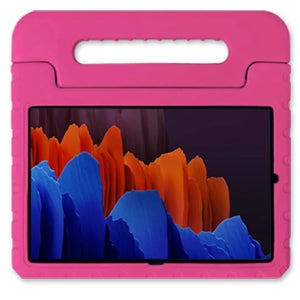 갤럭시탭 S7 FE 케이스 범퍼 키즈 에바폼 오리지널 핑크, 탭 S7 FE
