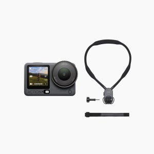 DJI Osmo Action 6 넥 마운트 촬영 콤보 액션캠(에센셜 콤보+대형 목걸이형 넥 마운트)