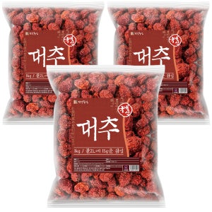 국산 대추 상초 특초 1kg, 3개